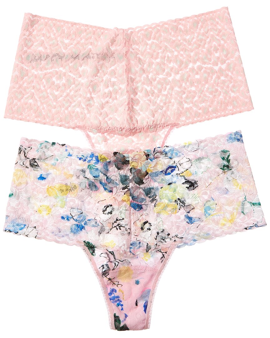 Hanky Panky 2pk Printed Retro Thong
