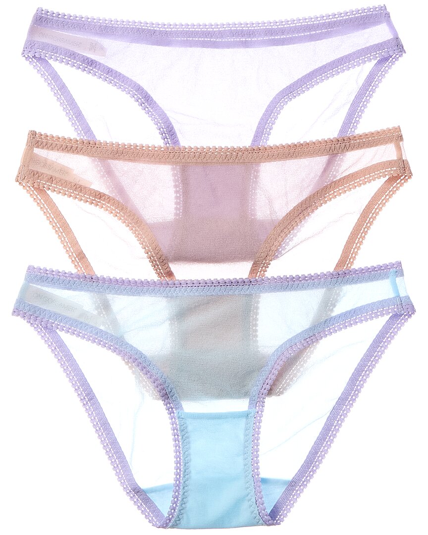 On Gossamer Ongossamer 3pk Hip Bikini In Multi
