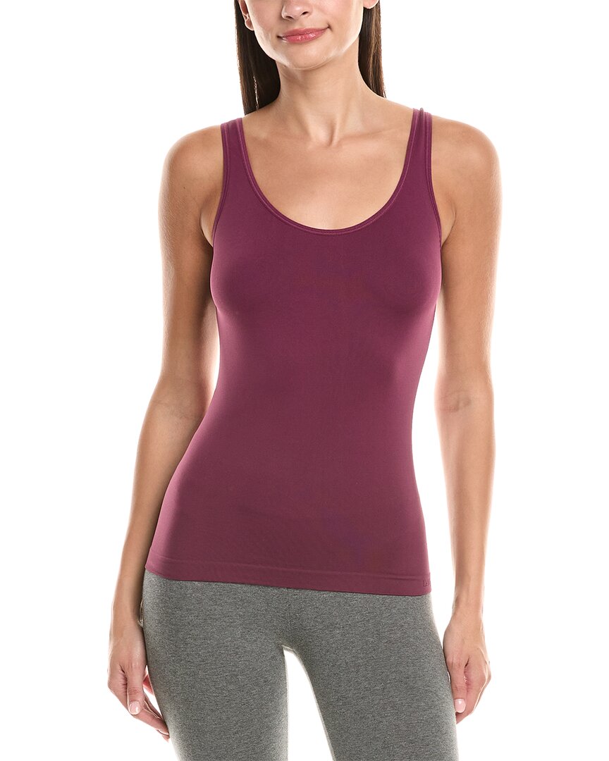 Le Mystere Seamless Comfort Tank Top In Burgundy