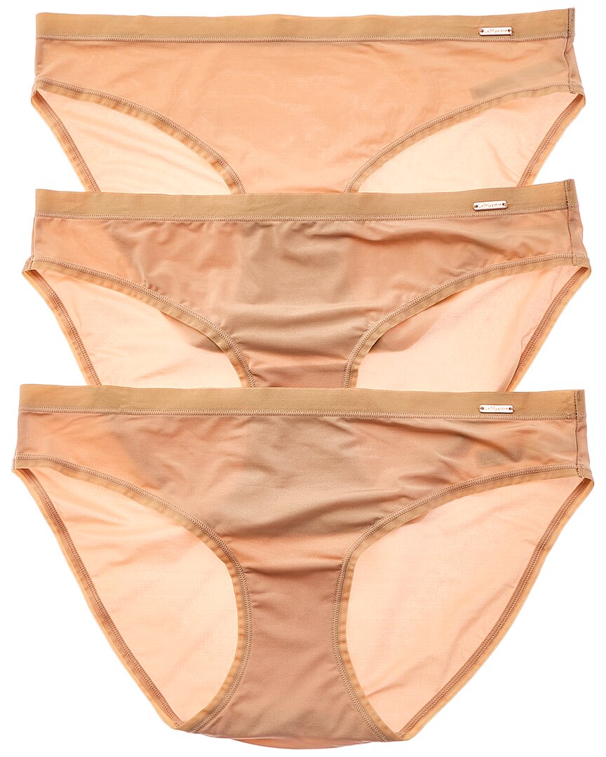 Le Mystere 3pk Infinite Comfort Bikini In White