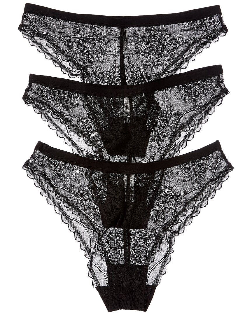 B.TEMPT'D BY WACOAL B.TEMPT’D BY WACOAL 3PK NO STRINGS ATTACHED CHEEKY BIKINI