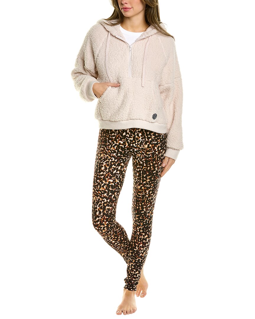 Dkny 2pc Plush Lounge Set In White ModeSens