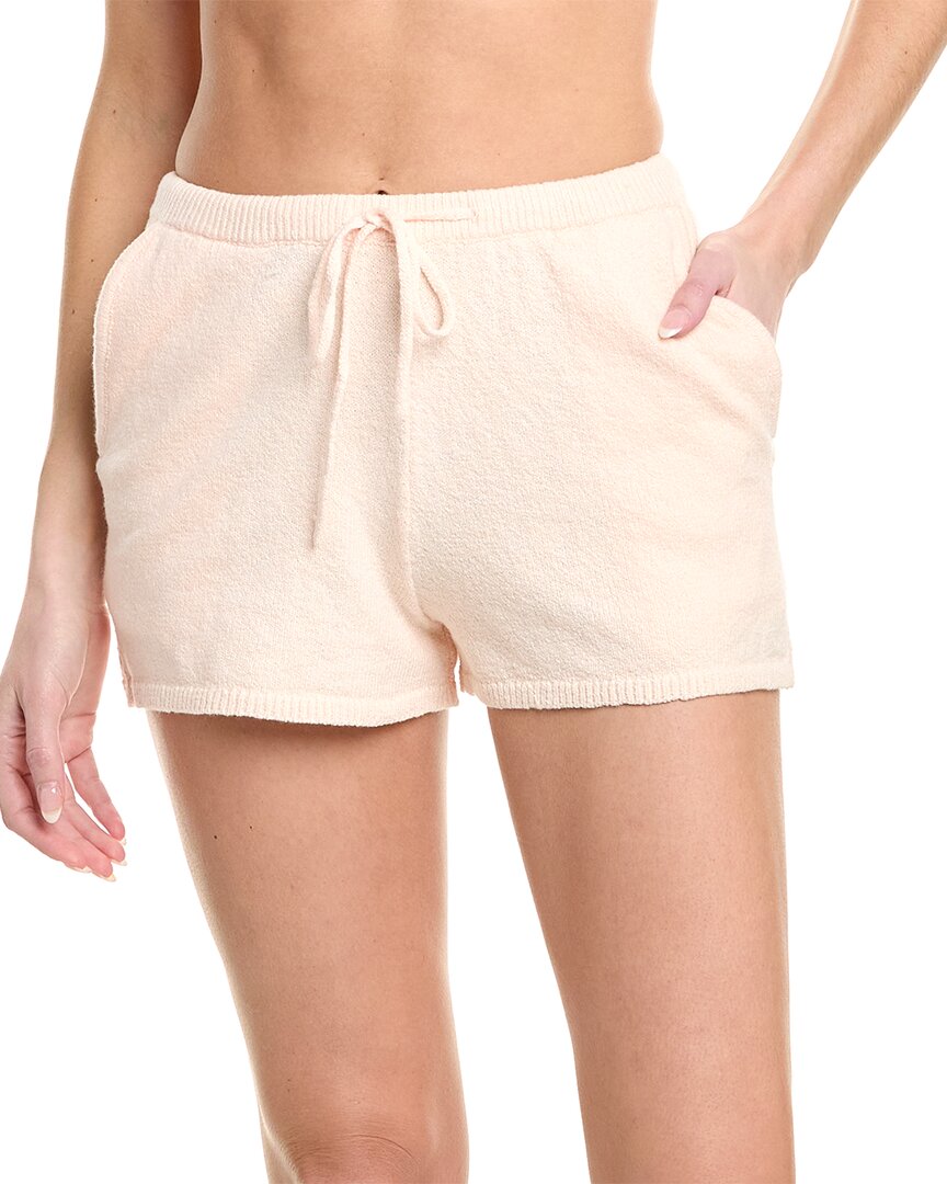Ivl Collective Low-rise Boucle Short In Pink