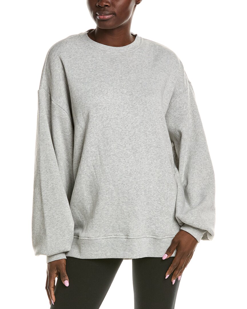 Rachel Parcell Crewneck Sweatshirt In Gray