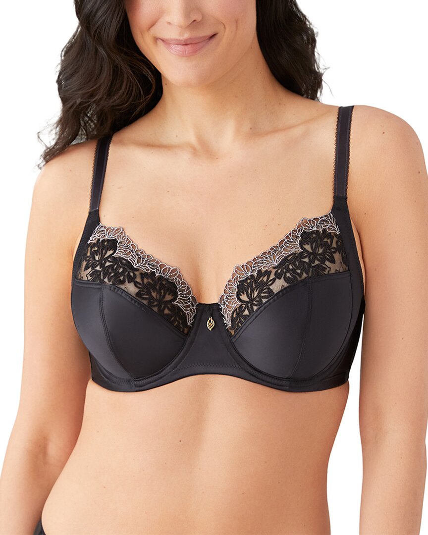 Wacoal Side Note Lace-trim Underwire Bra