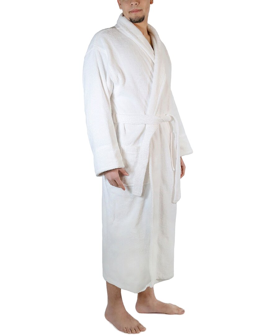 Superior Men's Turkish Cotton Terry Ultra-plush And Absorbent Long Bathrobe