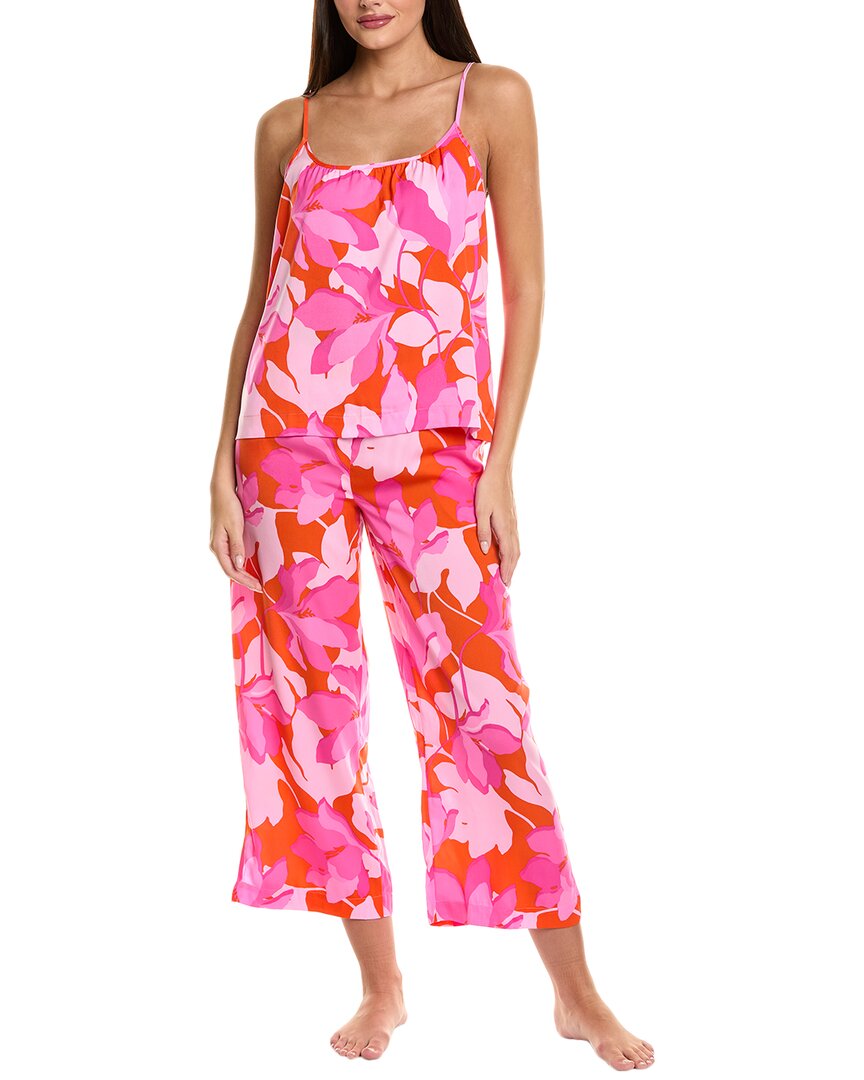 Sanctuary 2pc Cami & Crop Pant Set In Pink