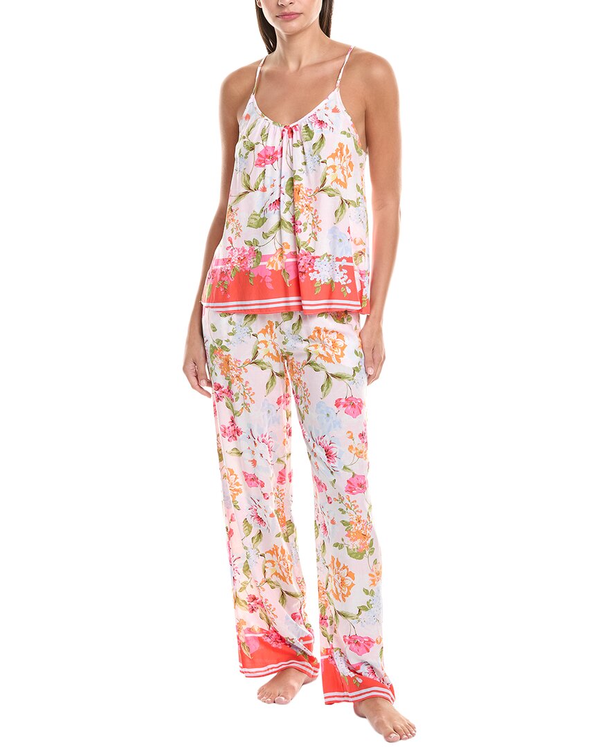 40 Winks 2pc Cami & Pant Sleep Set In Pink