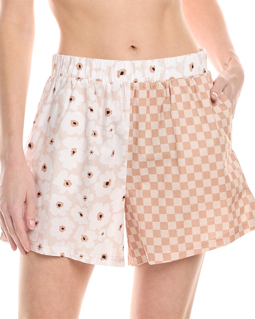 Honeydew Intimates Vacation Mode Lounge Short In Brown