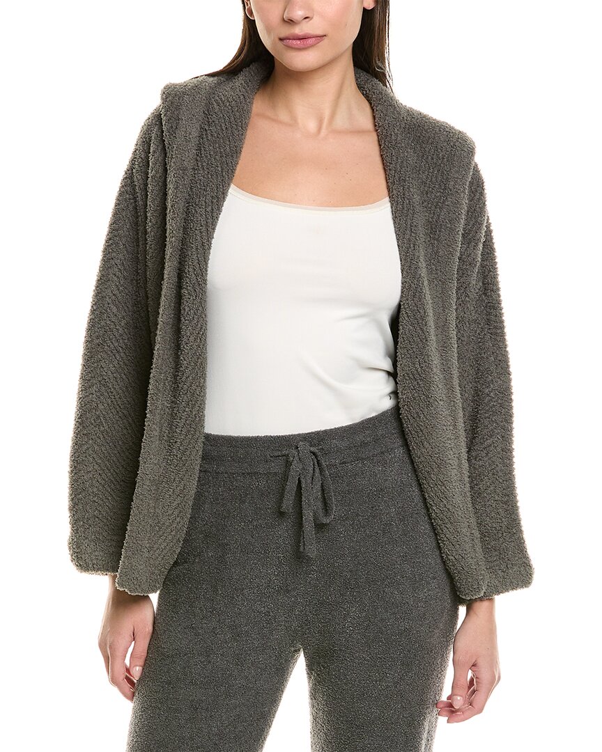 Barefoot Dreams Cozychic Chevron Rib Cardigan