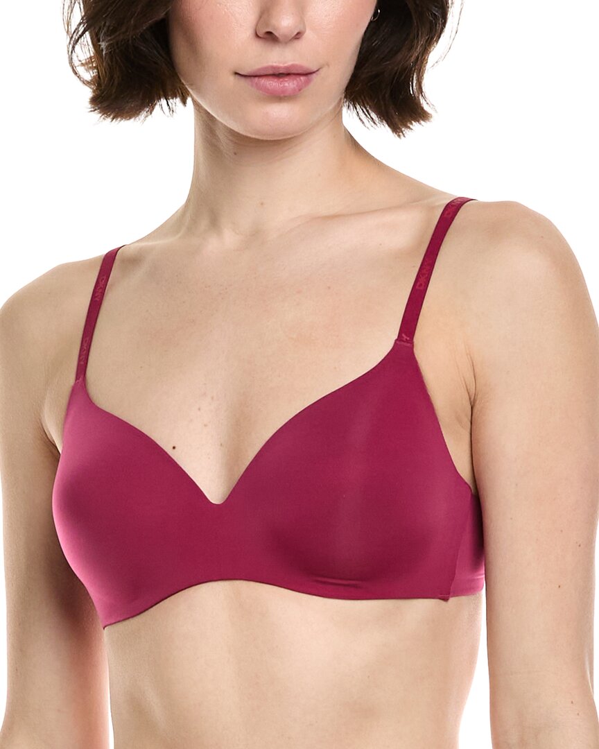 Dkny Litewear Wirefree Bra In Red