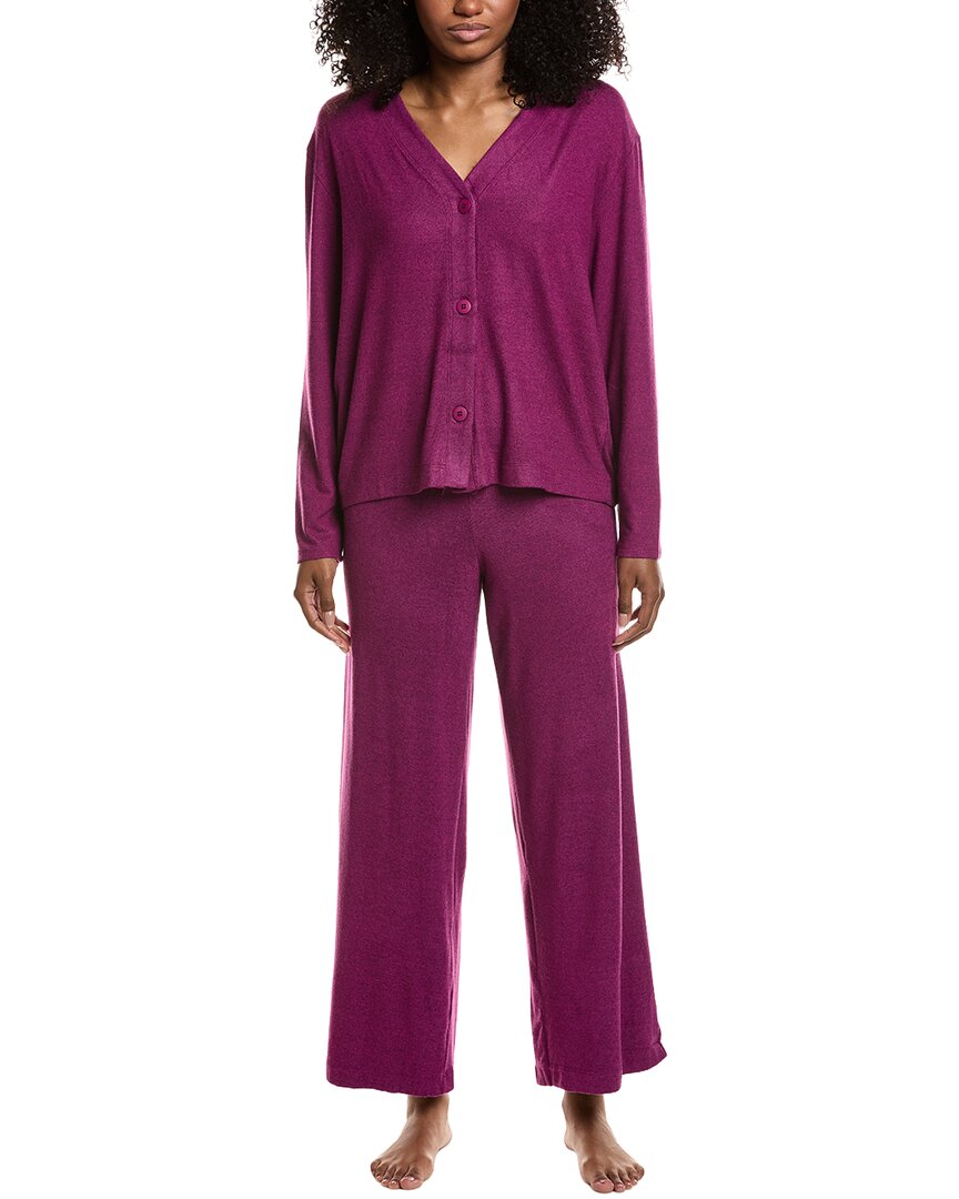 Sanctuary 2pc Top & Pant Pajama Set In Purple