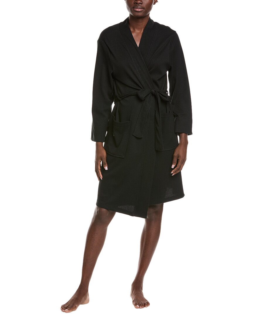 N Natori Tranquility Waffle Wrap In Black