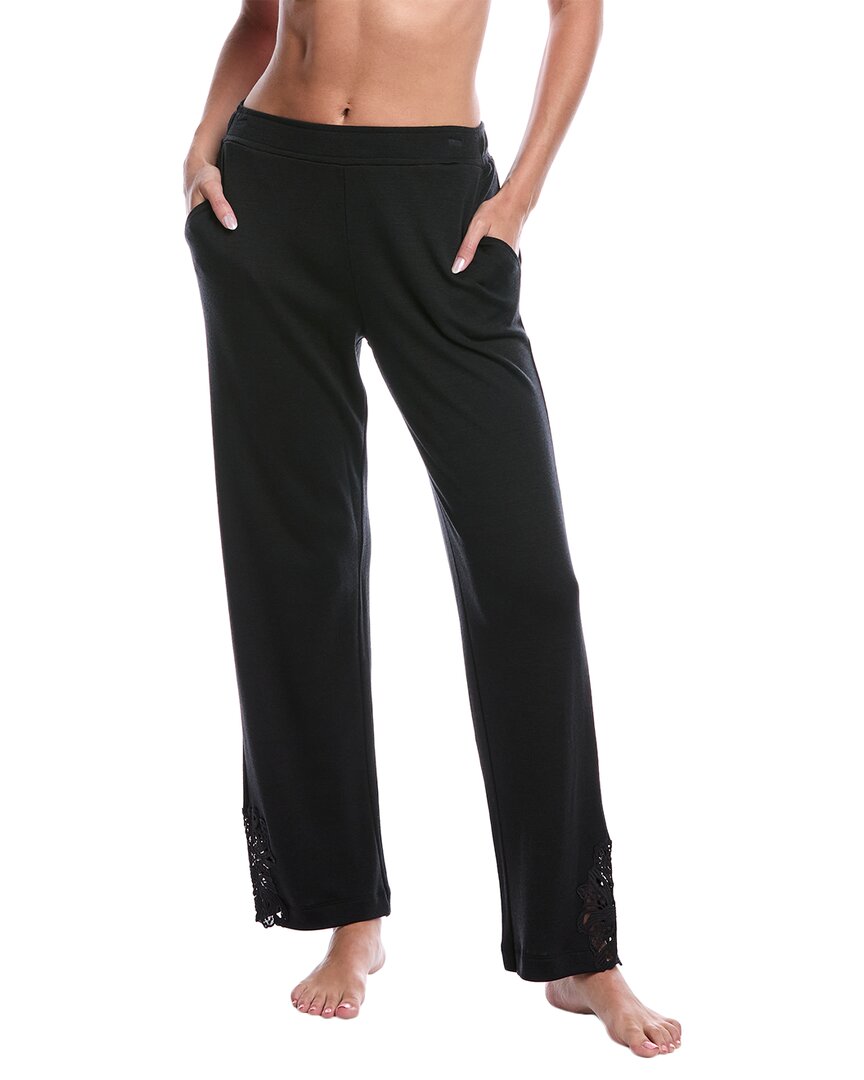 Hanro Marlene Wool-blend Pant In Black