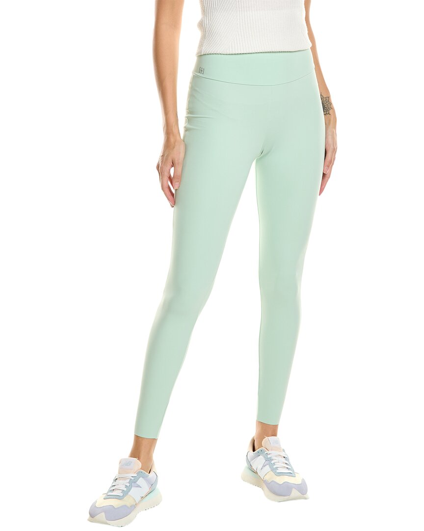 Wolford Warm Up Elasticated-waist Leggings In Green