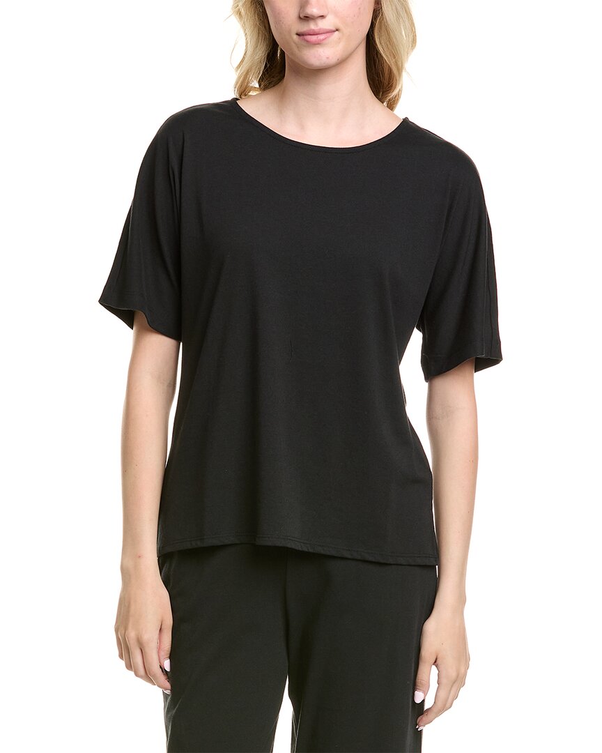 N Natori Breeze Scoop Dolman Top In Black