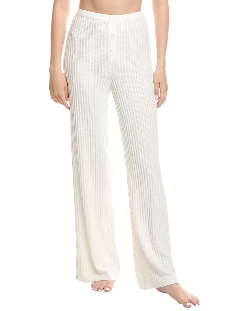 Barefoot Dreams Cozychic Ultra Lite Ribbed Lounge Pant In Yellow