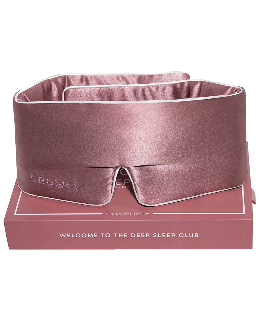 Drowsy 22 Momme Silk Pipe Dreams Sleep Masks
