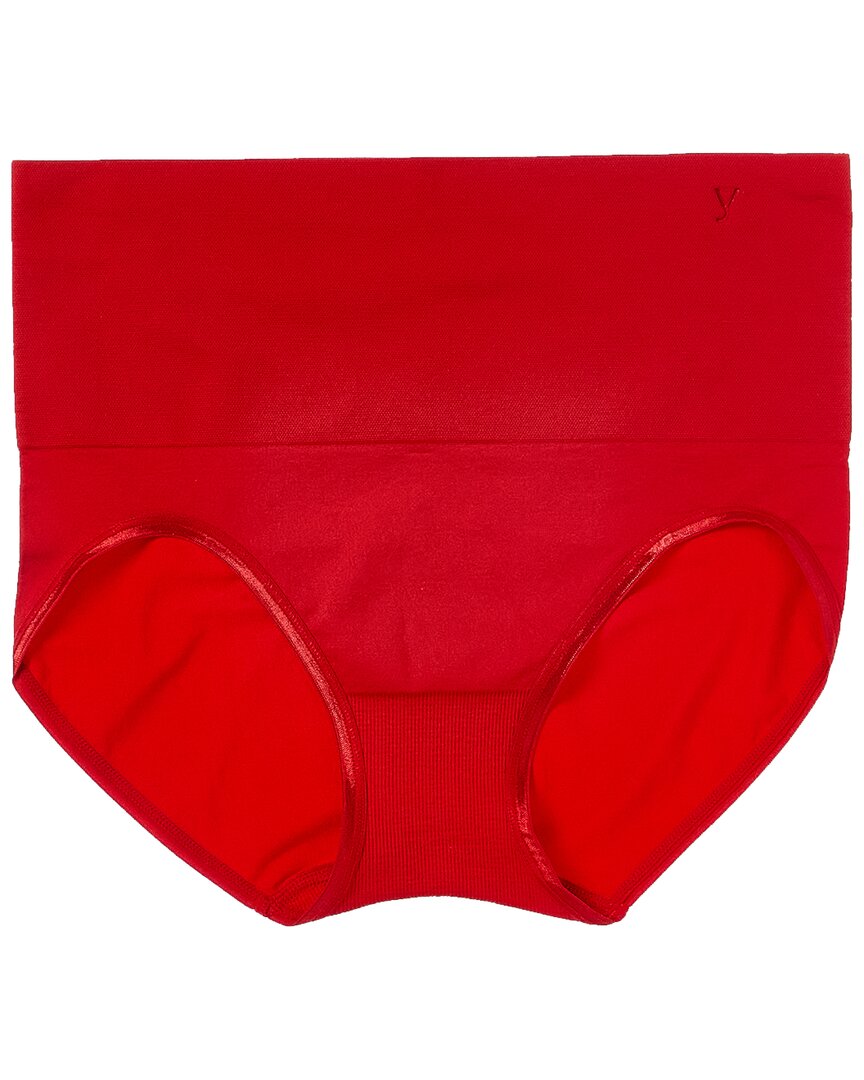 Shop Yummie Ultralight Seamless Brief In Red