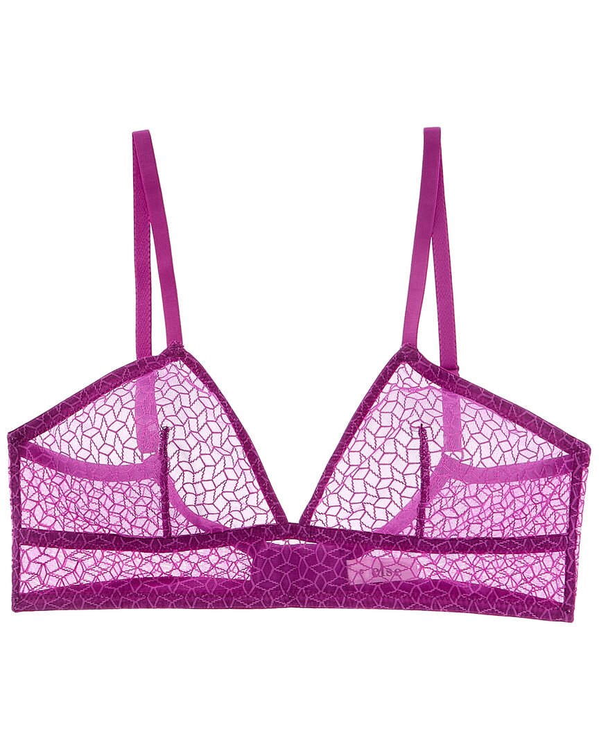Else Kaleidoscope Soft Triangle Bra In Purple
