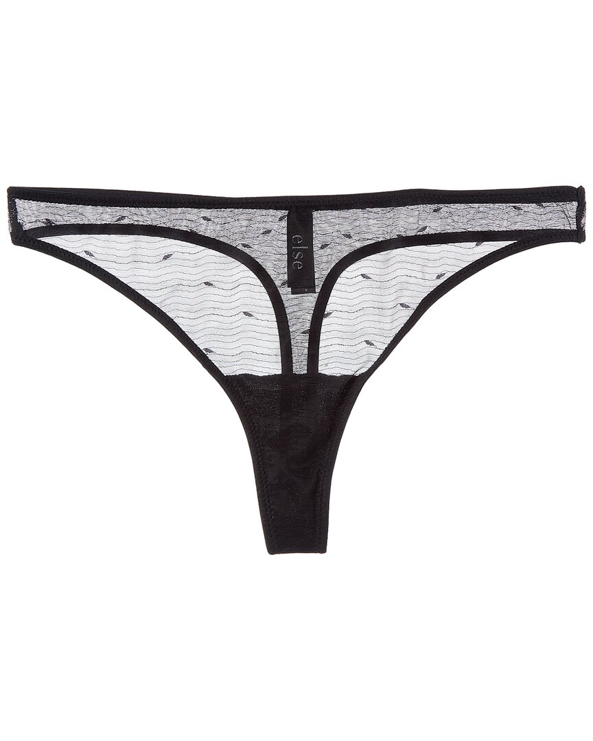 Else Kate Thong In Black