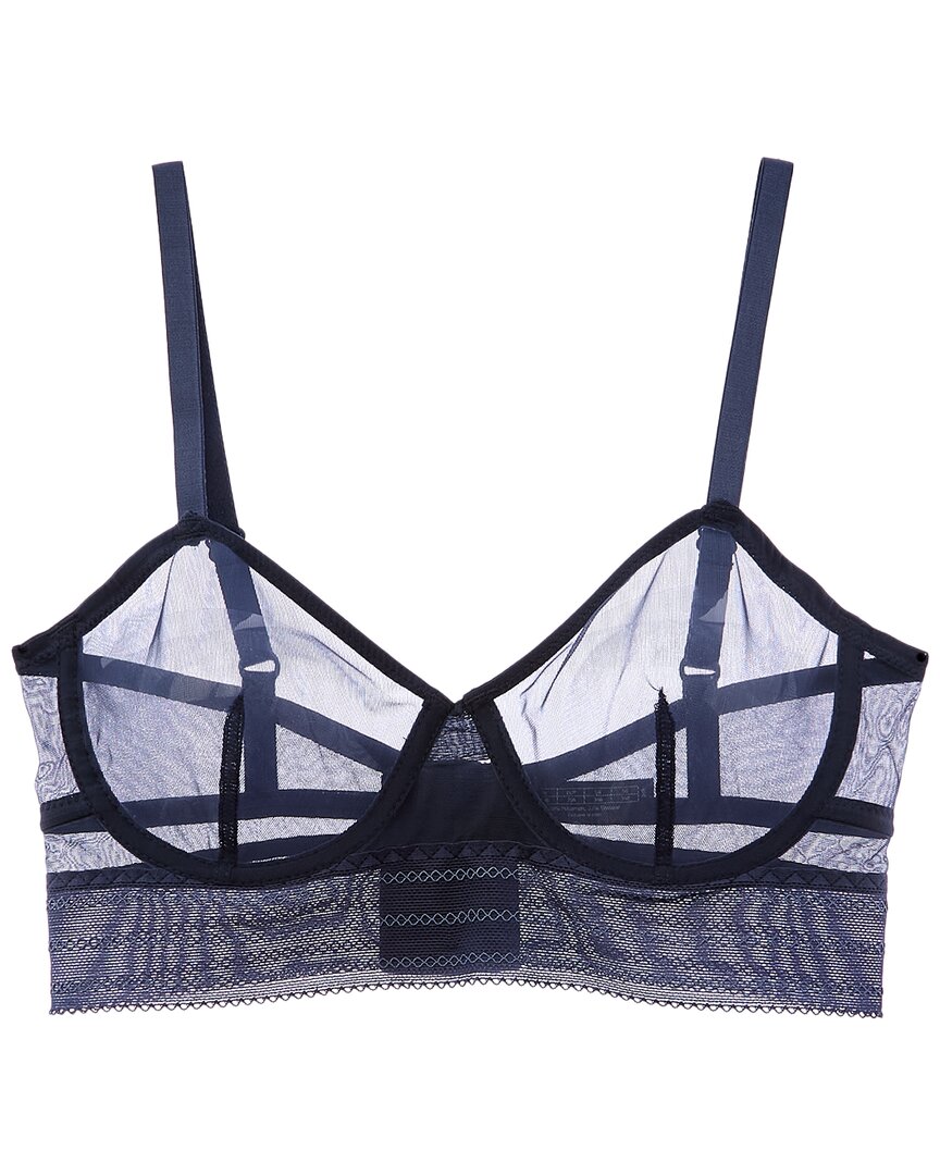 Else Bare Underwire Full Cup Longline Bra In Blue
