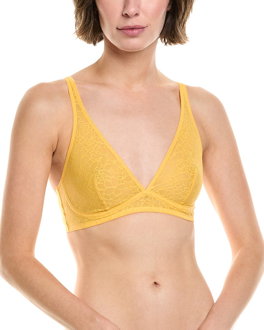 Else Eden Plunge Bra In Yellow