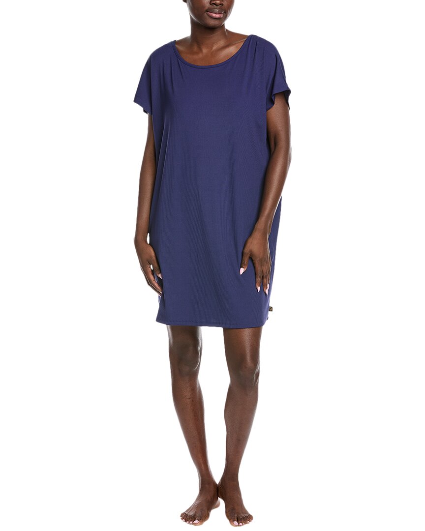 Badgley Mischka Yummy Sleep Tunic In Blue