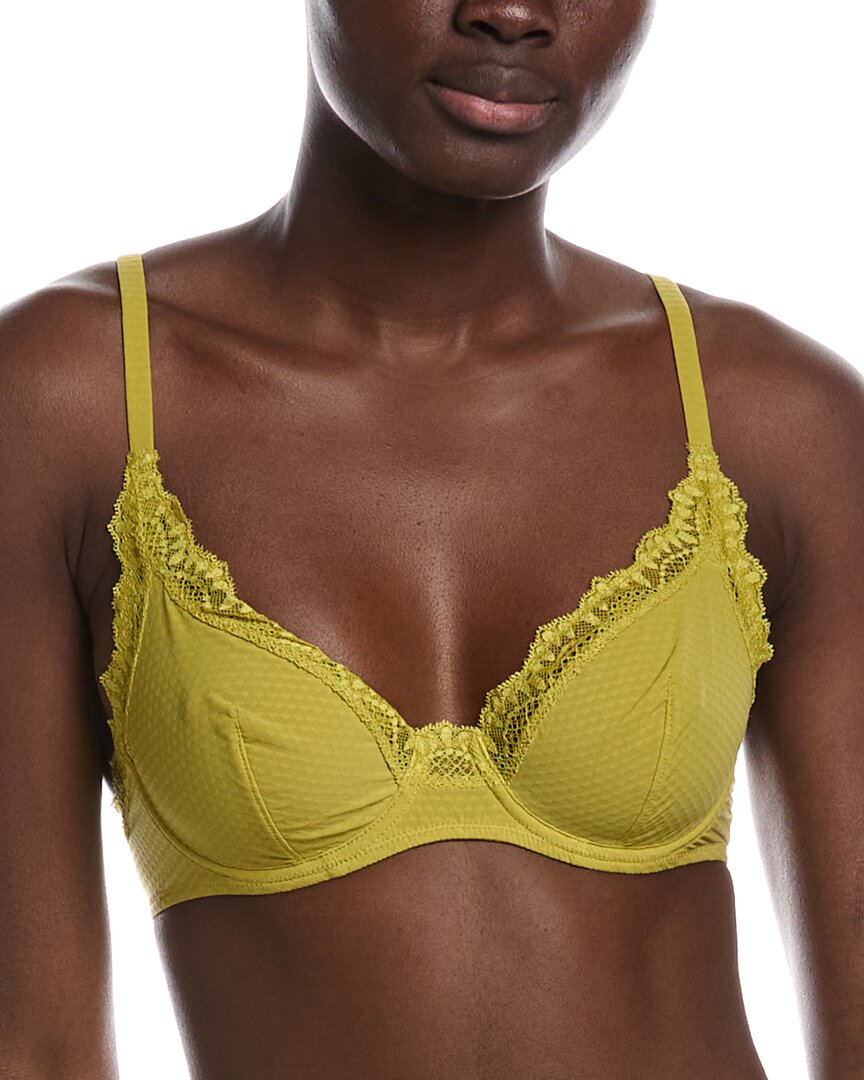 Simone Perele Full Cup Bra In Green