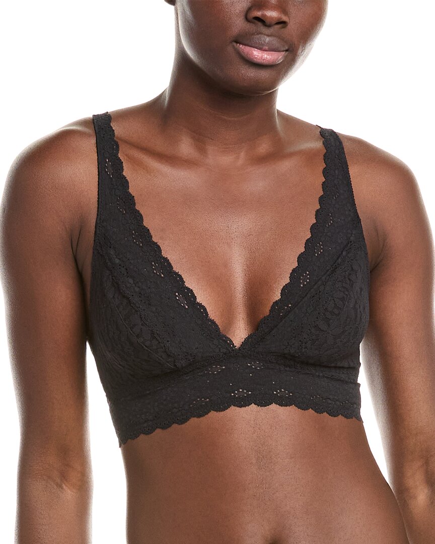 Wacoal Halo Triangle-cupped Stretch-lace Bra In Black