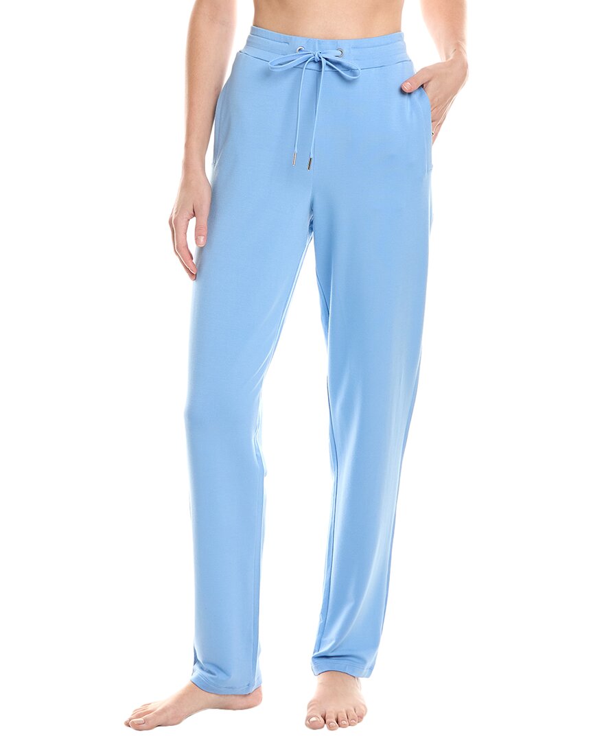 Hanro Balance Drawstring Lounge Pant In Blue