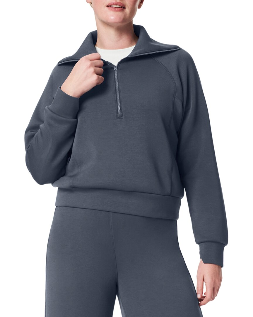 Spanx ® Airessentials Half Zip Pullover In Gray