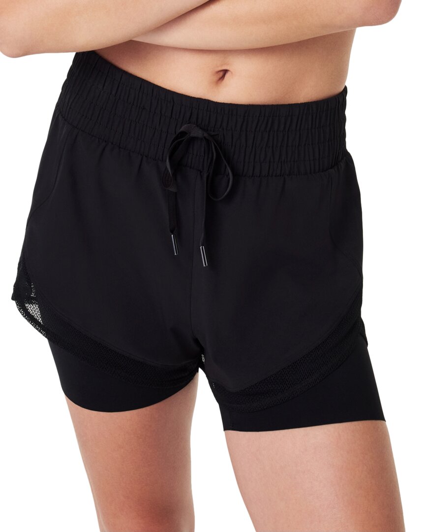 Spanx Get Moving 2-in-1 Short In Black