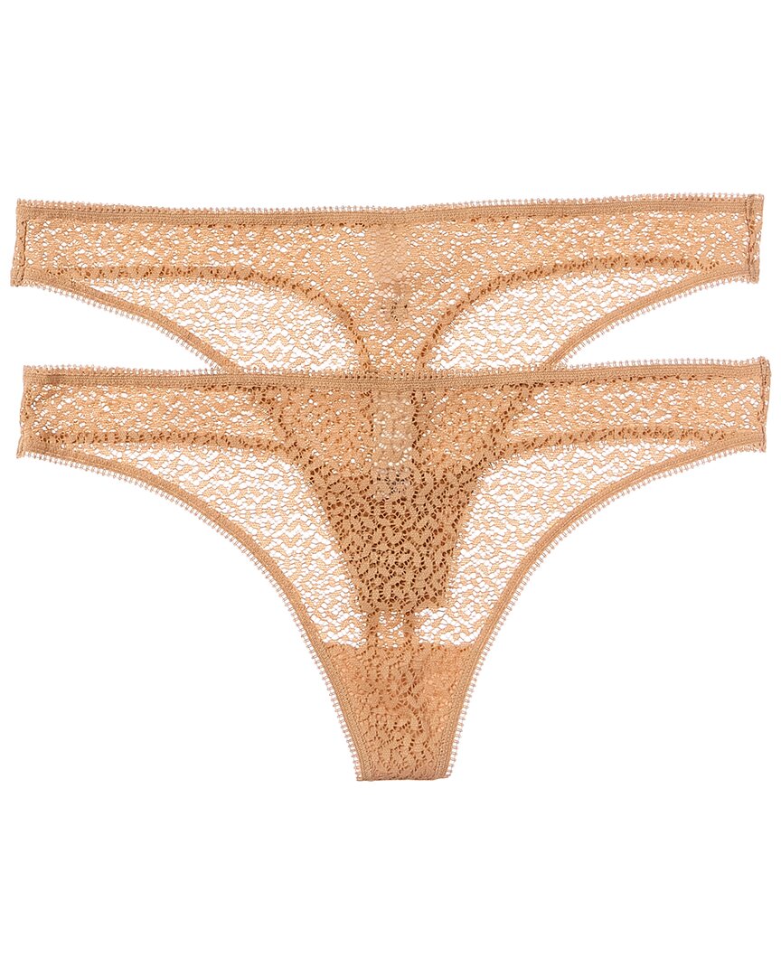 Dkny 2pk Modern Lace Thong
