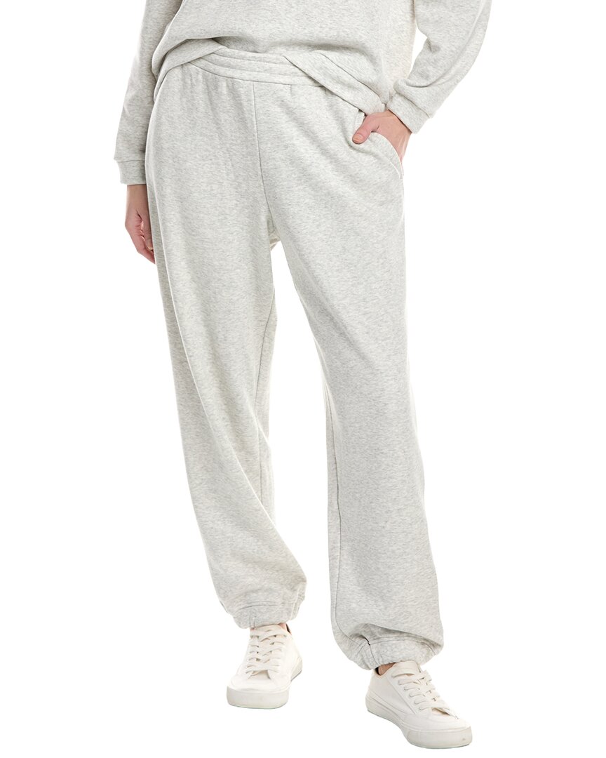Natori Nova Cozy Brushed Knit Everywhere Jogger Pant In White