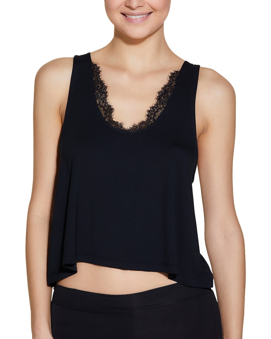 Cosabella Talco Lounge Lace Camisole In Black