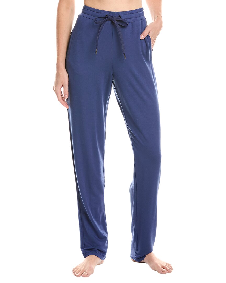 Hanro Balance Drawstring Lounge Pant In Blue