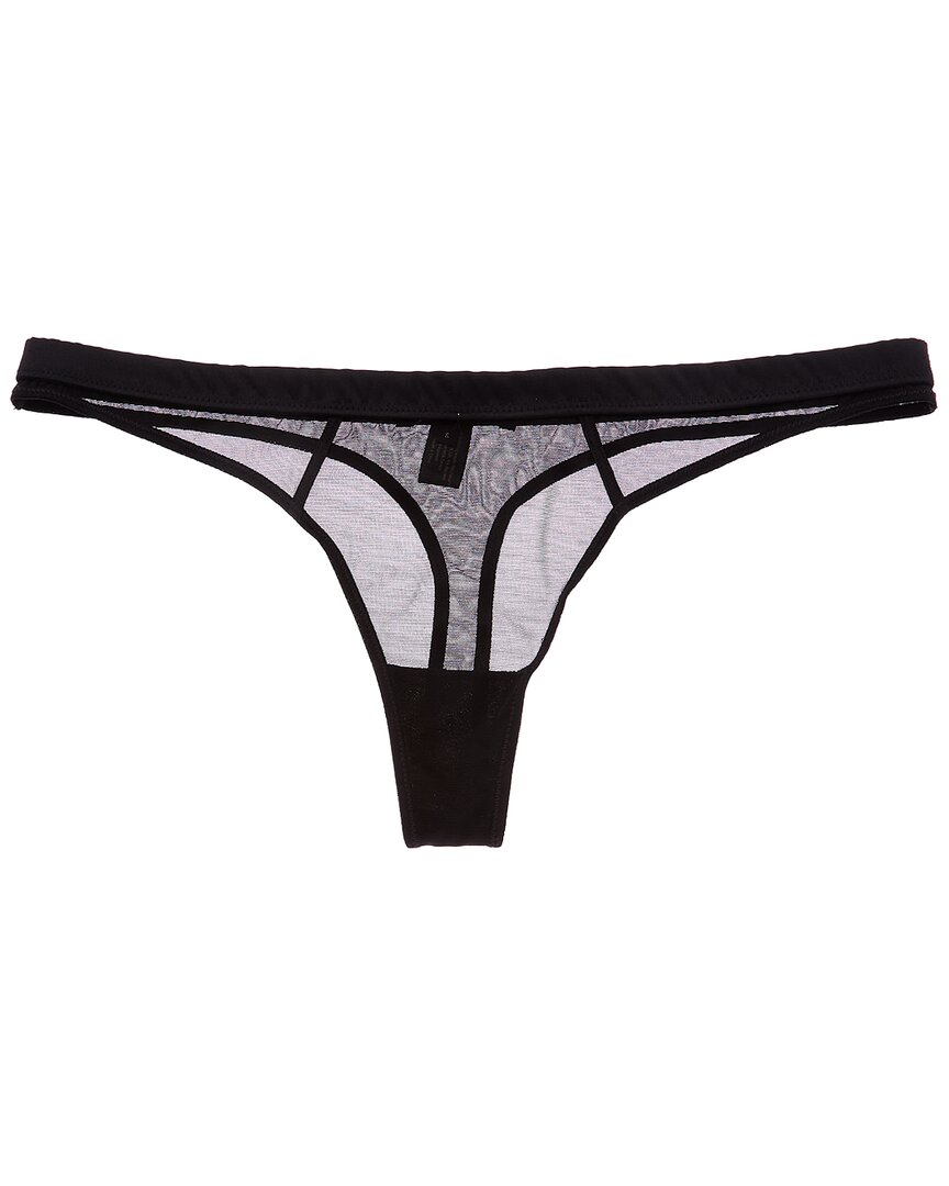Kiki De Montparnasse Illusion Thong In Black