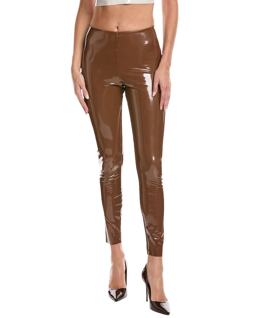Commando ® Faux Patent Legging In Brown