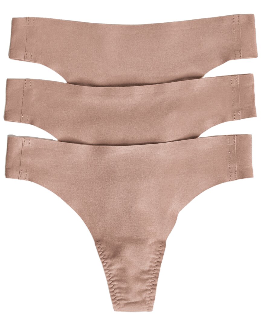 Spanx 3pk Fit-to-you Thong In Multi