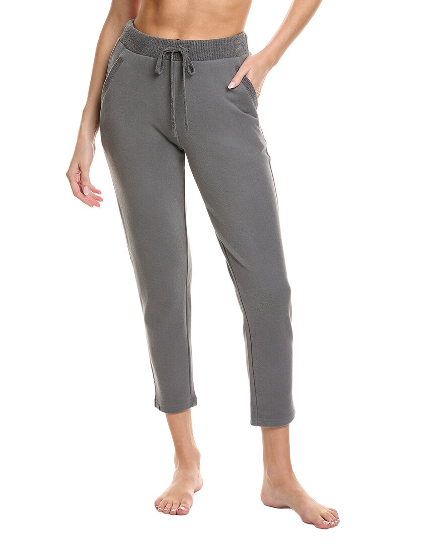 Barefoot Dreams Brushed Fleece Pant In Gray