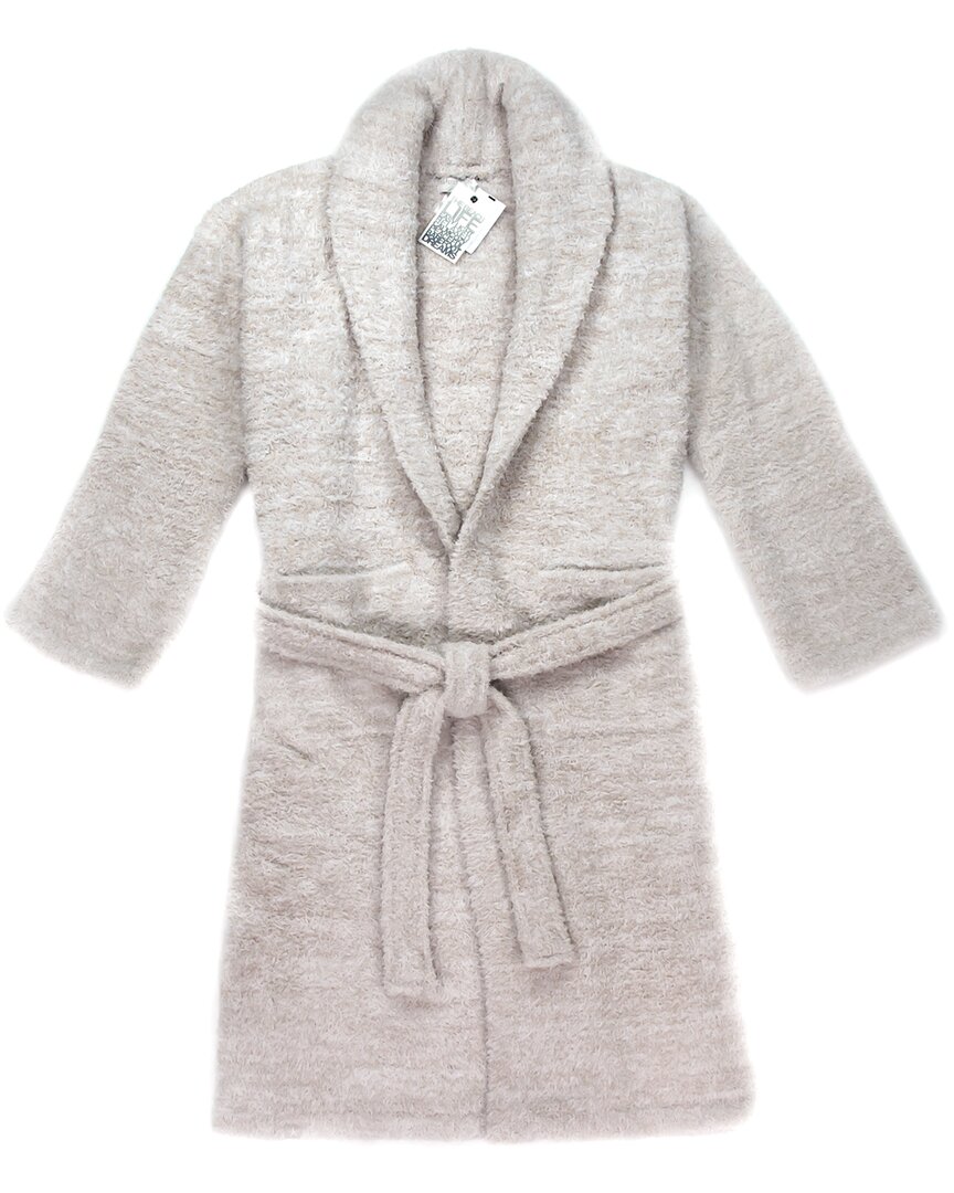 Shop Barefoot Dreams Cozychic Heathered Robe In White