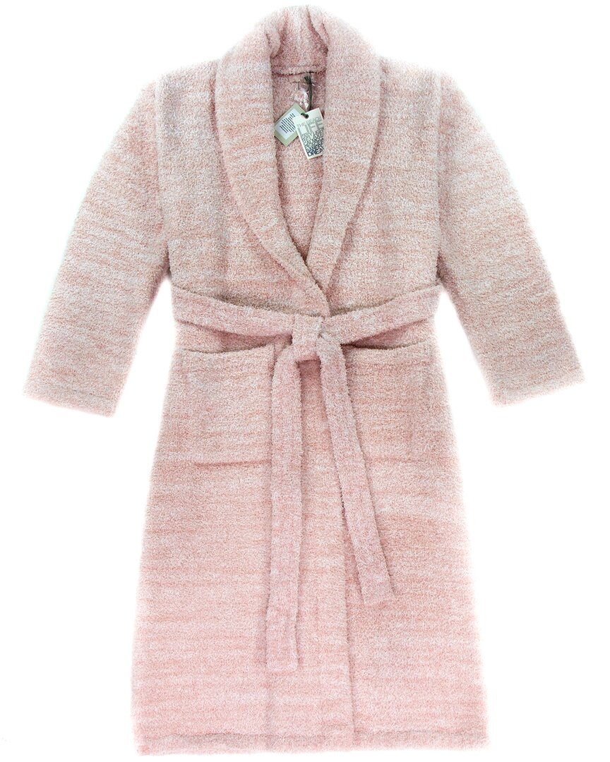 Barefoot Dreams Cozychic Heathered Robe In Pink