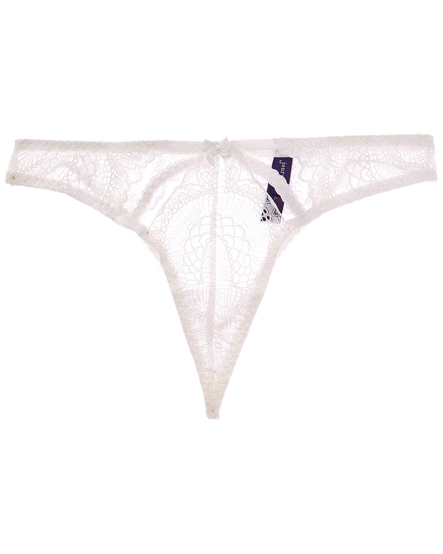Journelle Natalia String Thong In White