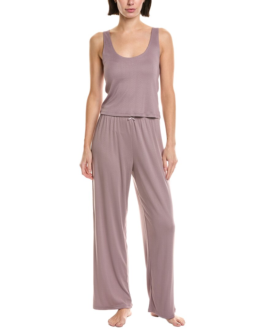 Splendid 3pc Lounge Set In Purple