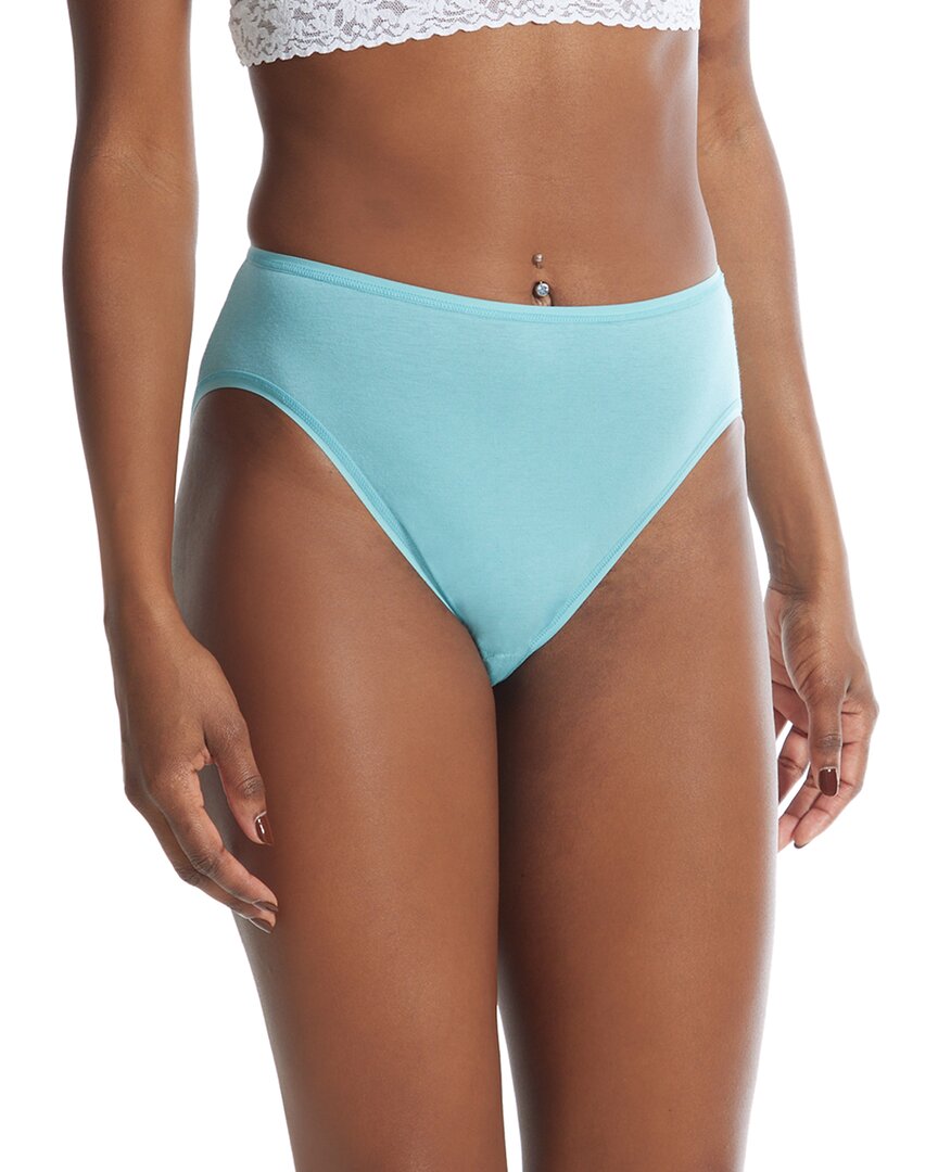 Hanky Panky Supima Cotton Hi-cut Brief