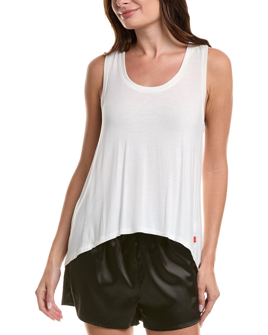 Josie By Josie Natori Josie Natori Sleep Top In White