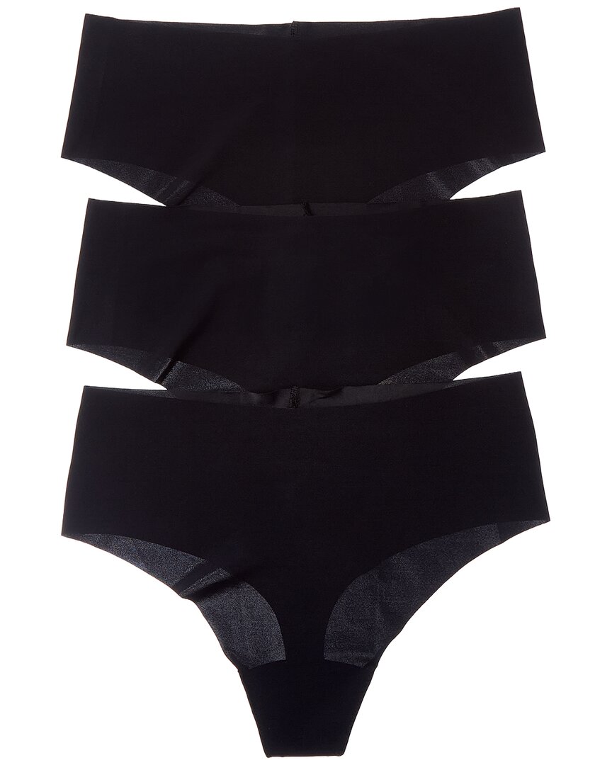 Commando ® 3pk Mid-rise Thong In Black