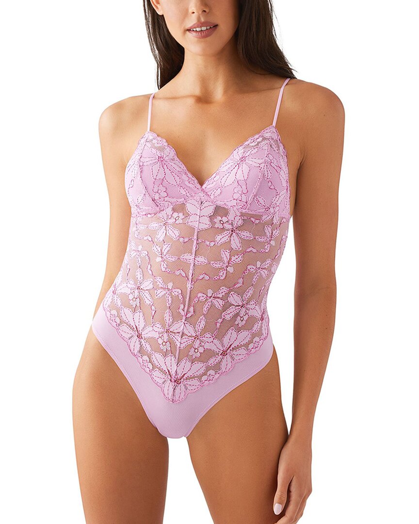 B.tempt'd By Wacoal Feeling Famous Bodysuit In Pink