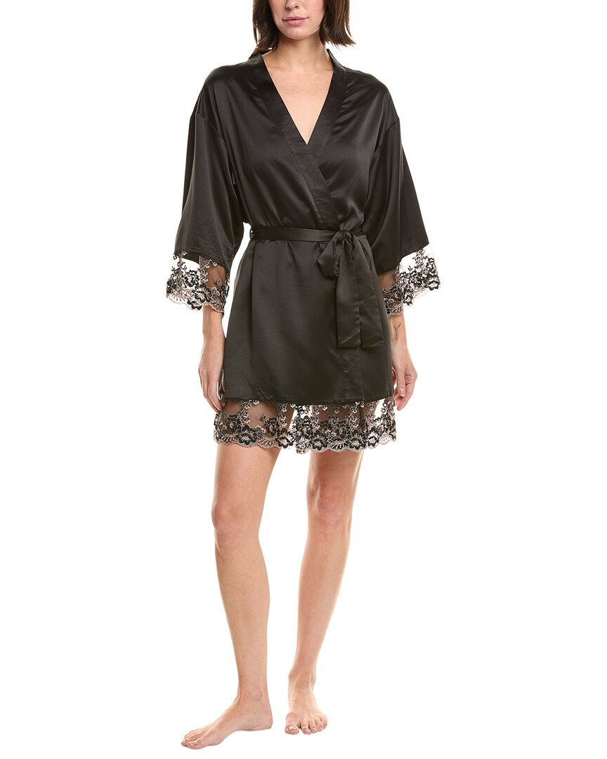 Flora Nikrooz Rosa Kimono In Black